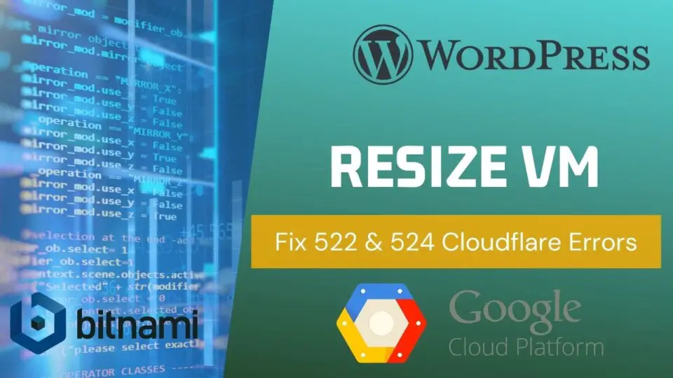 How to Resize VM Instance GCP Compute Engine (VIDEO)