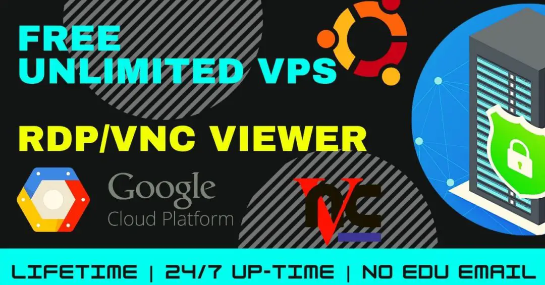 how to get free vps for lifetime rdp google cloud platform ubuntu free vps