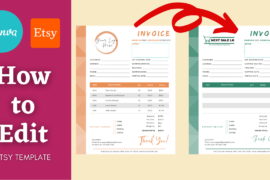 How to Edit Canva Template Bought From Etsy