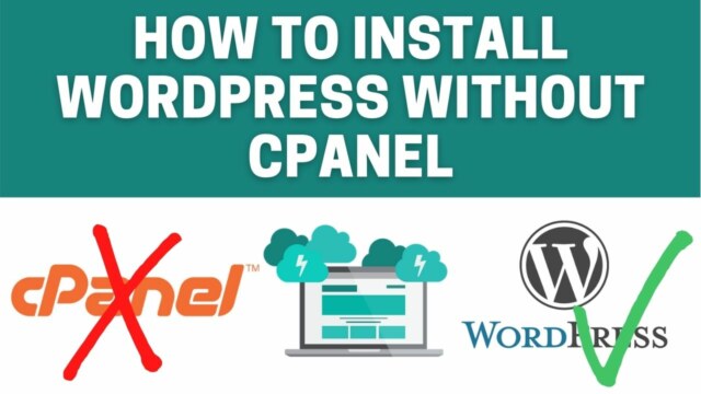 How to Install WordPress without cPanel | Free Web Hosting (VIDEO)