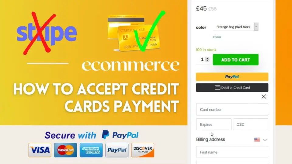 How to Accept Credit Card Payments Online without Stripe | WordPress Ecommerce