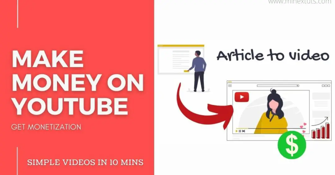 make money on youtube article to video