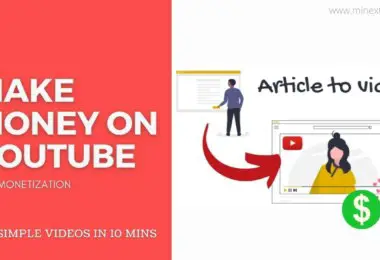 How to Make Money on YouTube by Turn Article to Video with Voiceover (VIDEO)
