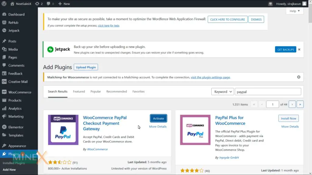 WooCommerce PayPal Checkout Payment Gateway plugin