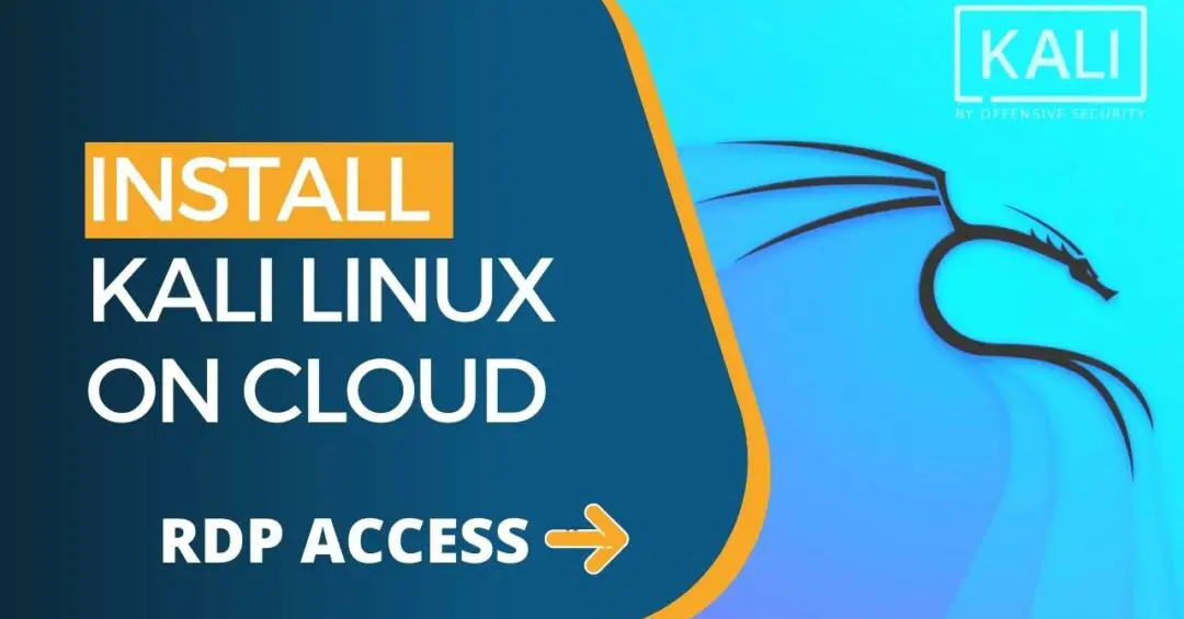 how to install kali linux on cloud oracle cloud
