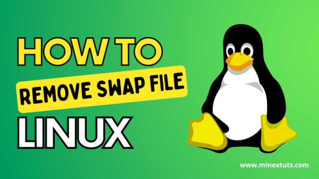 How to Remove/ Delete swap Virtual Memory in Linux?