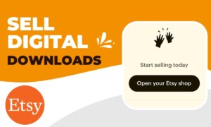 How to Make Money Selling Digital Downloads on Etsy! (Step by Step)