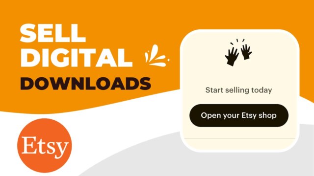 How to Make Money Selling Digital Downloads on Etsy! (Step by Step)