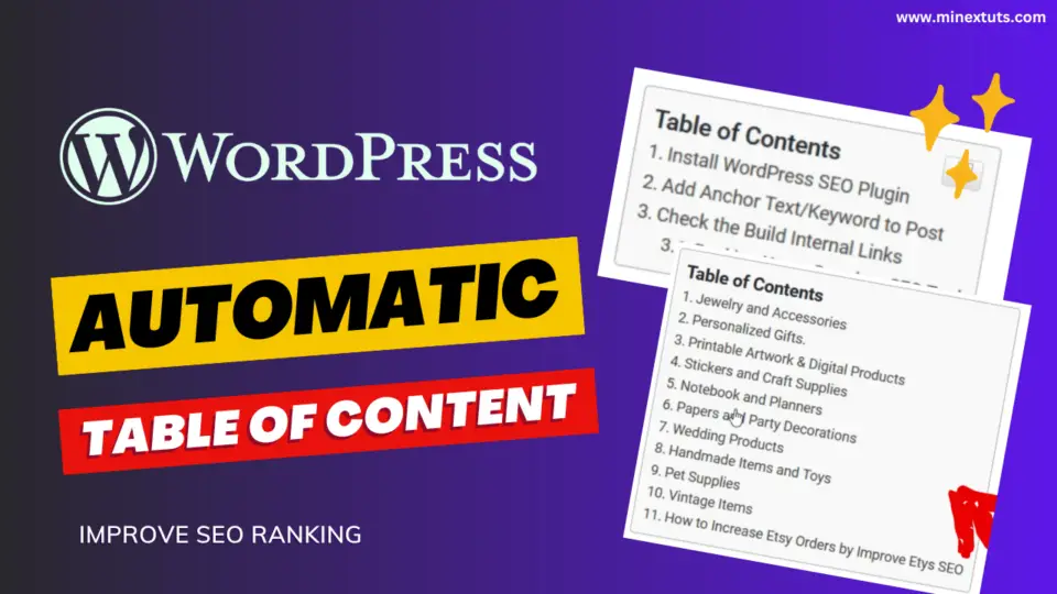 Boost Your SEO Ranking with Automatic Table of Contents for WordPress – Complete Guide