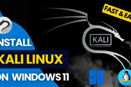 How to Install Kali Linux on Windows 11 [GUI] without Virtual Machine or Dual Boot!