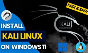 How to Install Kali Linux on Windows 11 [GUI] without Virtual Machine or Dual Boot!