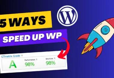 5 Simple Ways to Speed Up WordPress Site |  Improve Website Load Times & Boost Conversions
