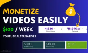 2 YouTube Alternatives for Quick and Easy Money: Low Competition, High Rewards