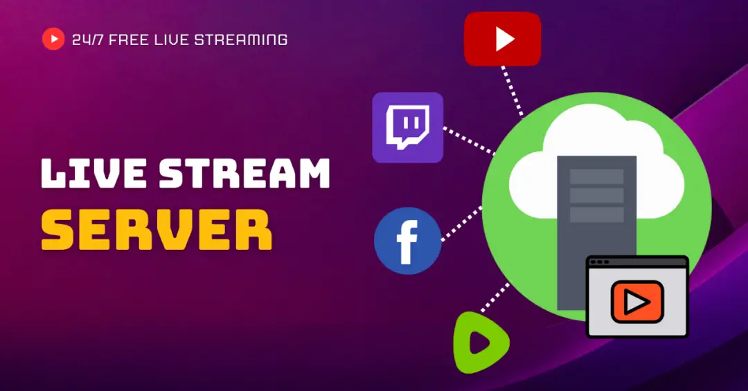 How to Live Stream Pre-Recorded Video on Multiple Platforms | 24/7 Streaming Server FREE