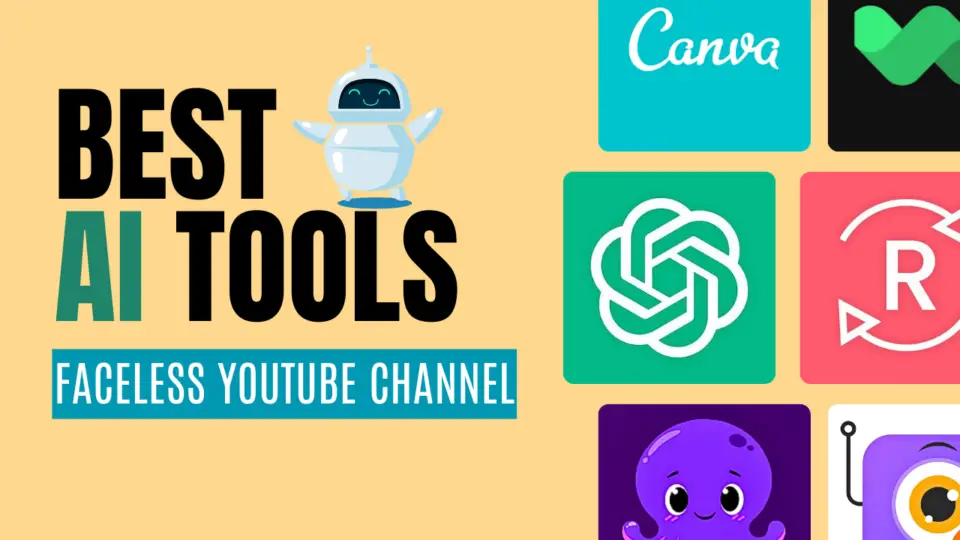 Top 10 AI Tools for YouTubers: Faceless YouTube Automation